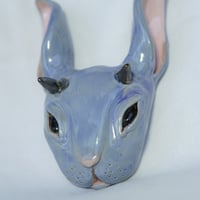 Image 2 of Demon Eyes Rabbit Wall Hanging