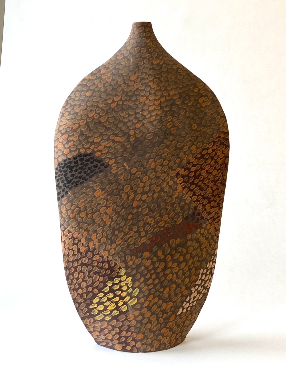 Image of Skua Brown, Black Yellow dabs- Joanne Rebek
