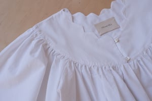 Image of EDMUNDA White Cotton Blouse