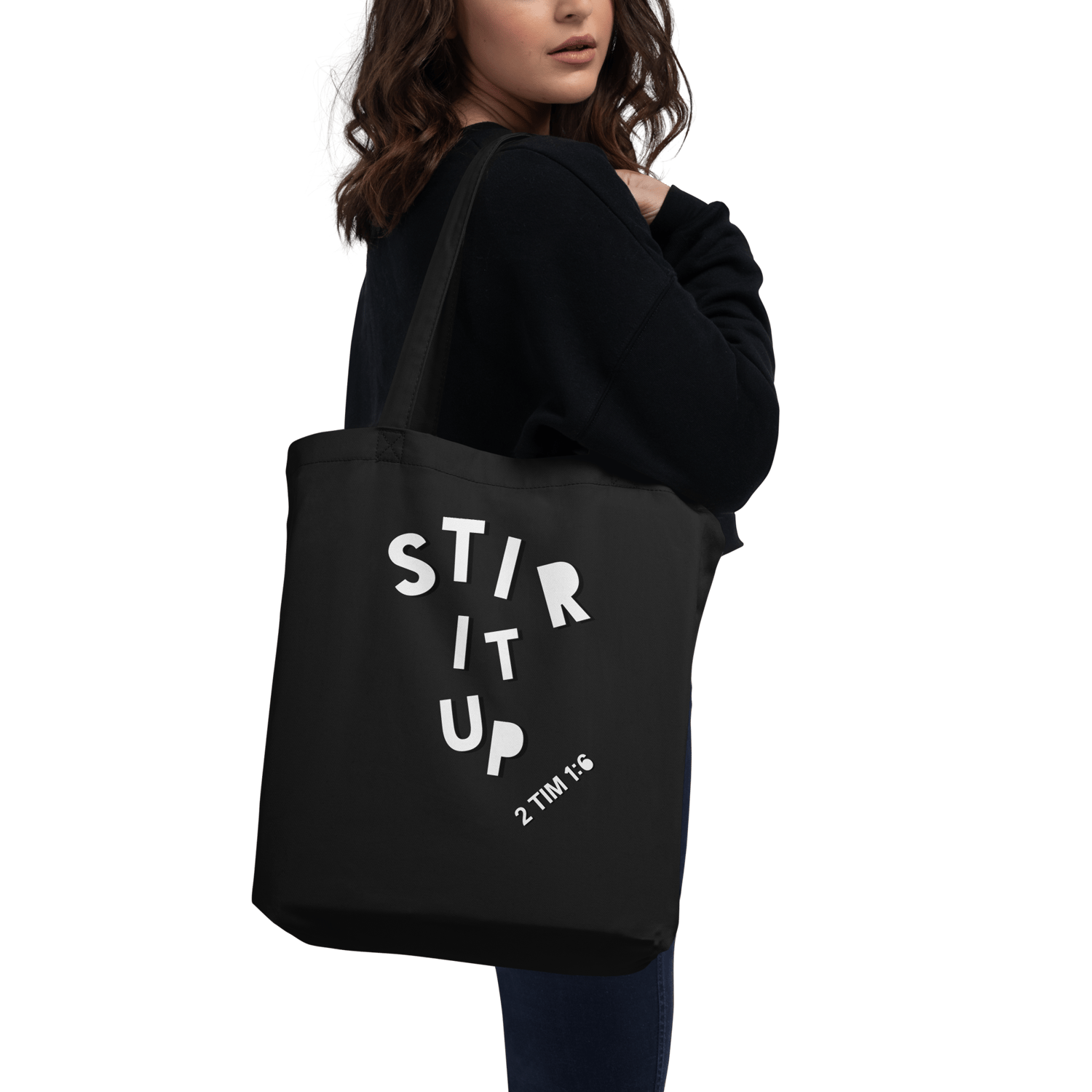 Image of Stir Up The Gift Organic Cotton Tote - Black