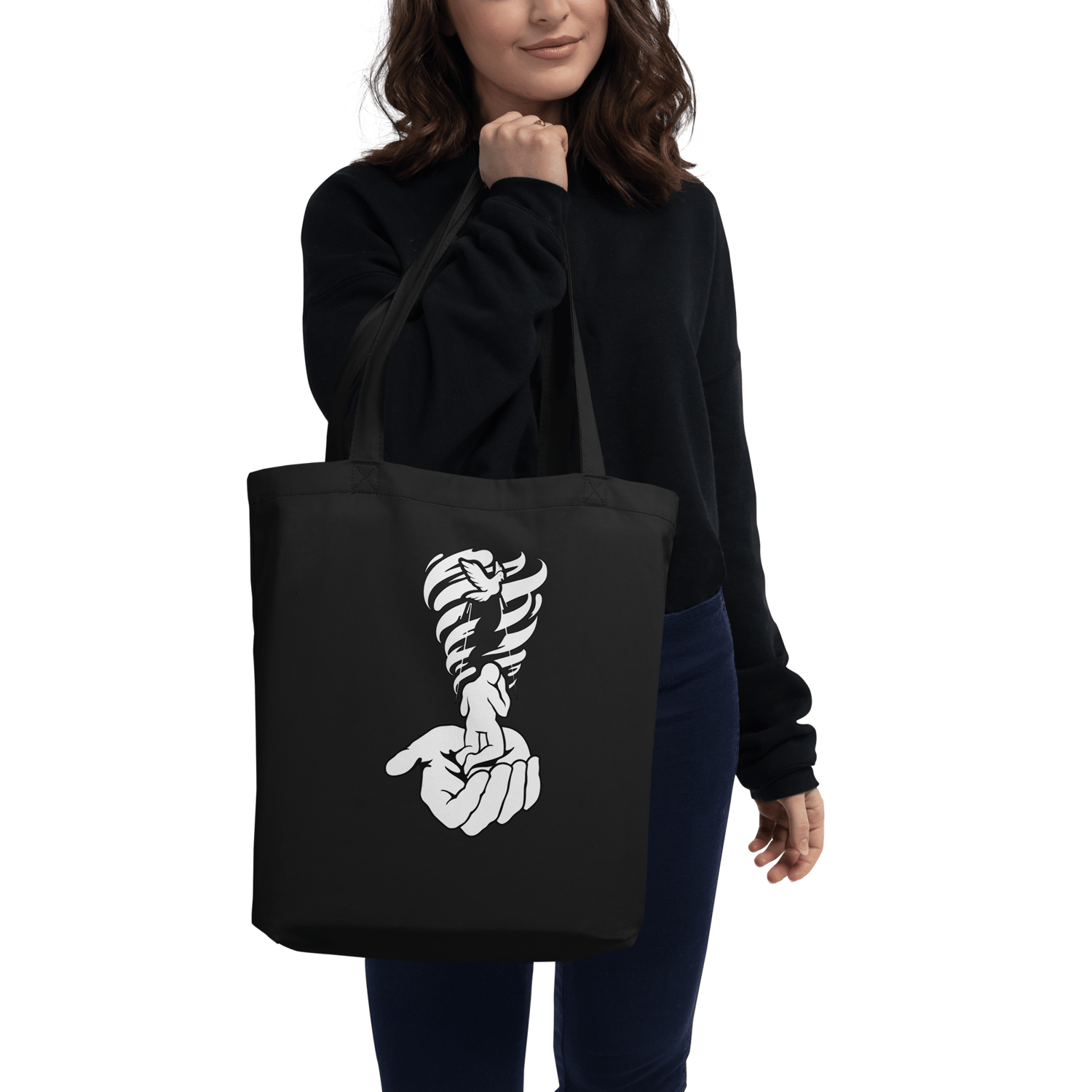 Image of Stir Up The Gift Organic Cotton Tote - Black