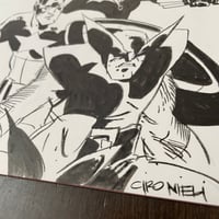 Image 3 of AVENGERS sketch cover comic
