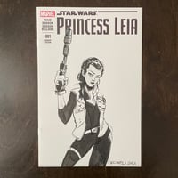 Image 3 of PRINCESS LEIA sketch cover comic