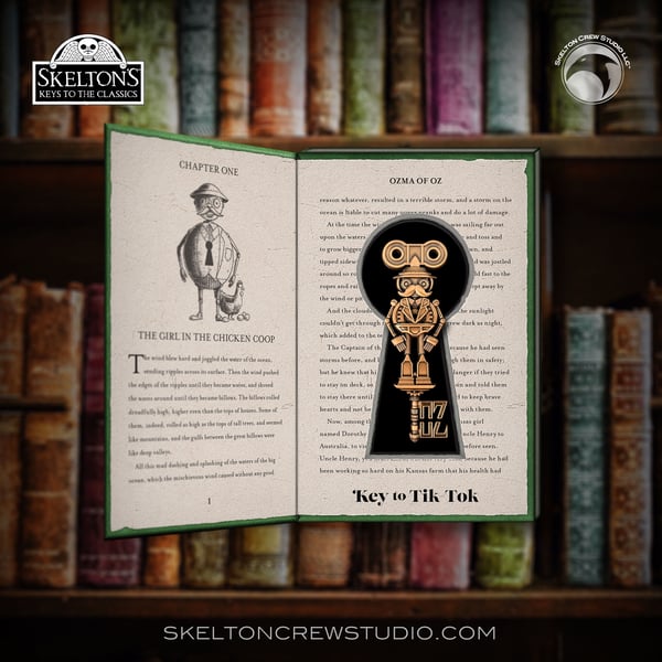 Image of Skelton's Keys to the Classics: Key to Tik-Tok from Ozma of Oz!