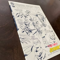 Image 2 of IDW TMNT #100 Jennnika concept art variant cover