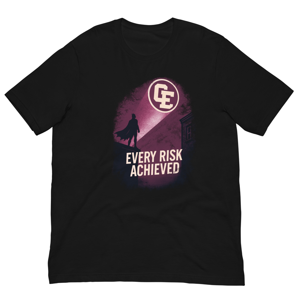 Image of GLORYERA® GE SIGNAL TEE (BLACK/MAROON)