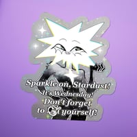 IN STARS AND TIME Sparkle on, Stardust! Naklejka