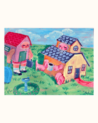 Image 1 of Homebody Original Painting