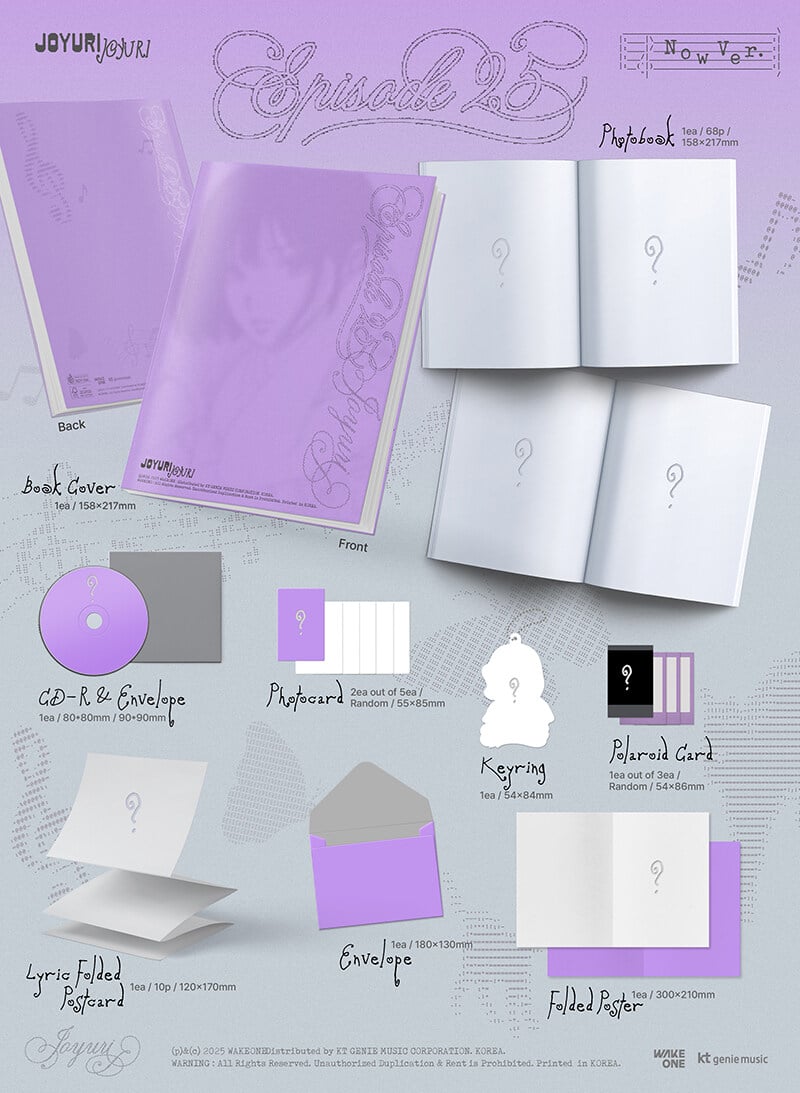 Image of [PRE-ORDER] JO YURI ‘Episode 25’ 