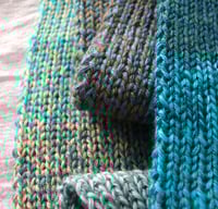 Image 2 of Hand-Knitted Scarf – Soft, Cozy, and Timeless Cold-Weather Accessory