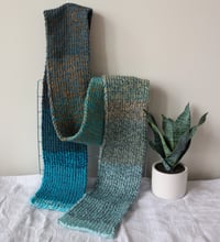 Image 1 of Hand-Knitted Scarf – Soft, Cozy, and Timeless Cold-Weather Accessory