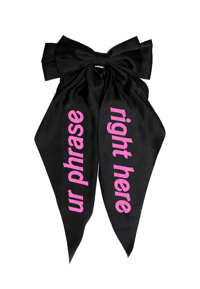 CUSTOM HAIR CLIP BOW