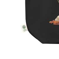 Image 4 of Let Your Light Shine From Within - Black Organic Cotton - Eco Tote Bag