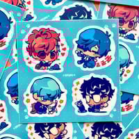 [ IN STOCK ] PERSONA 3-5 Kitty Charity Sticker Sheet