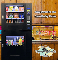 Seaga SM2300 23-Item Combo Vending Machine 
