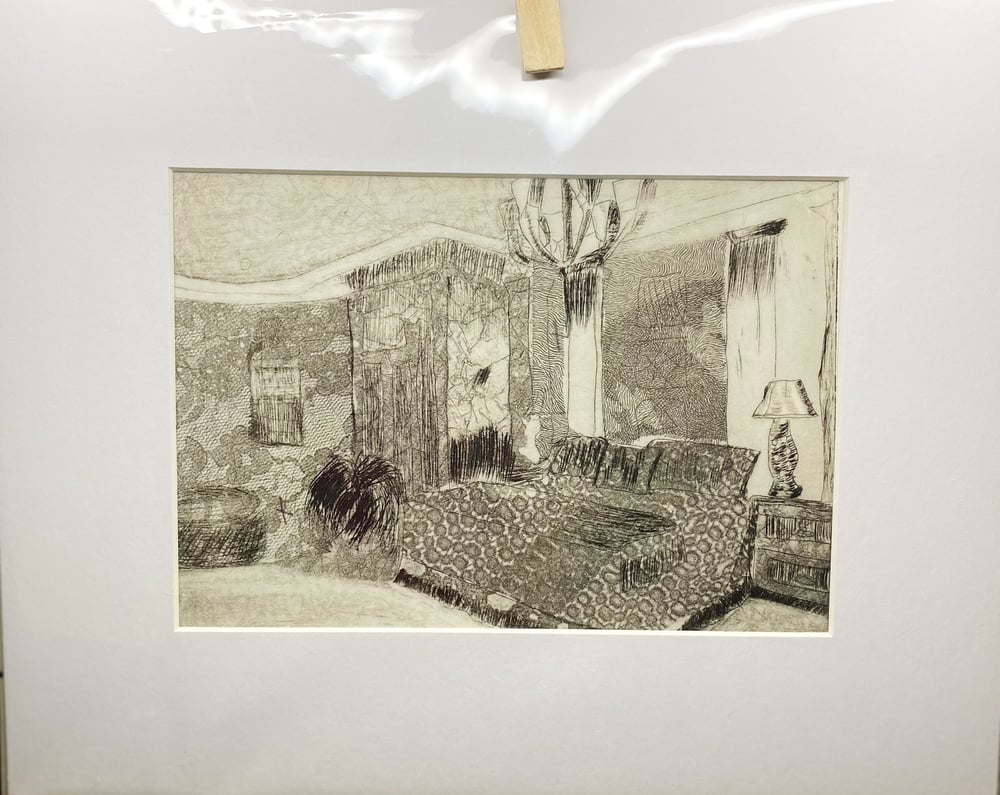 Image of The living room print