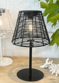 Image 1 of Solar Table Light in Black 