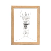 Image 4 of Porte Saint Eloi in Bordeaux - December - Framed