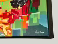 Image 3 of Bee in Poppy, original painting