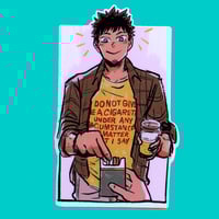 Image 2 of (feral) Kaiju No 8 stickers