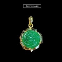 Image 1 of 10K Eternal Jardin Rose Cut Pendant 