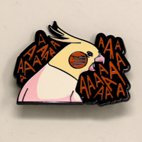 Image 1 of Cockatiel Enamel Pin