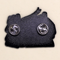 Image 2 of Cockatiel Enamel Pin
