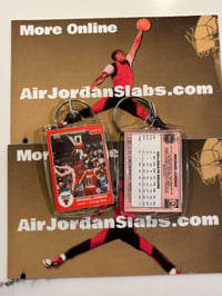 Image 3 of 1985 Star 101 Jordan Keychain/Tree Ornament 