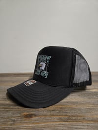 Image 2 of They Not Like Us Eagles Trucker Hat