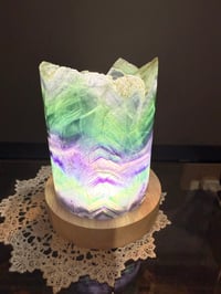 Image 4 of FLUORITE LAMP SHADE 