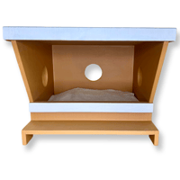 Image 2 of Outdoor Cat House “Palm Springs Meowtel”