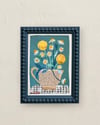 Chamomile & Crespedia ~ 5x7 giclée print