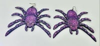 Image 3 of Large Spider Earrings