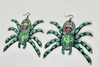 Image 4 of Large Spider Earrings
