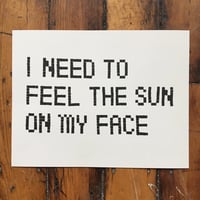 Image 3 of FEEL THE SUN Print