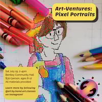 Image 1 of All By Hand workshops: Pixel Portraits (July 19)
