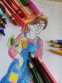 Image 2 of All By Hand workshops: Pixel Portraits (July 19)