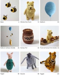 Image 2 of PDF - Pooh Bear & Friends - Digital Download