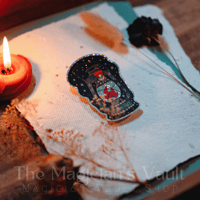 Image 3 of Storybook Lantern Sticker - Sparkle Finish