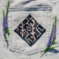 Image 2 of Folk Art Squares - Painted Patches