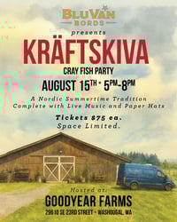 Image 1 of KRÄFTSKIVA: SUMMER CRAY FISH PARTY
