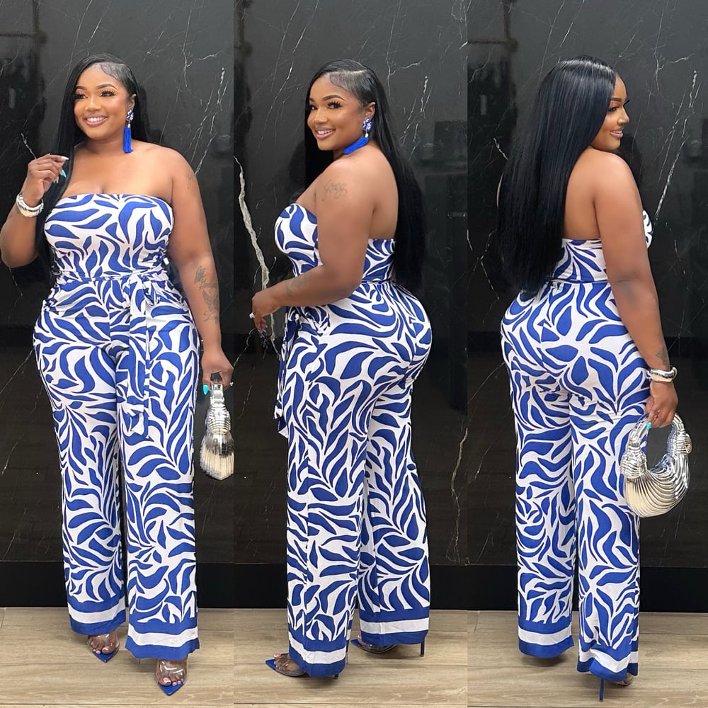 Image of SHAMIA DRESS-Blue