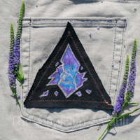 Image 3 of Folk Art Pyramids - Painted Patches