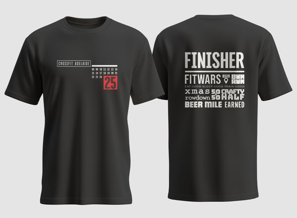 Image of CrossFit Adelaide Finisher T-shirt