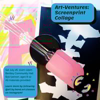 Image 1 of All By Hand workshops: Screenprint Collage (July 26)