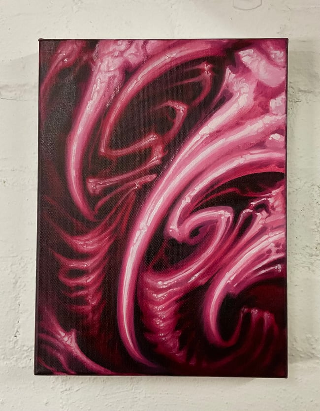 “Viscus” Oil on Canvas Original
