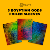 Image 1 of [PREORDER ONLY] Egyptian Gods Foiled Card Sleeve 