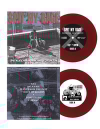 Image 2 of Spit My Rage “Persona Non Grata” 7” preorder