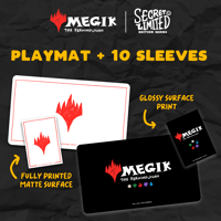 Image 1 of [MEGIK] Playmat + 10pcs Sleeve Set