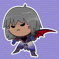 PREORDER - mini Repliku/Dark Riku sticker